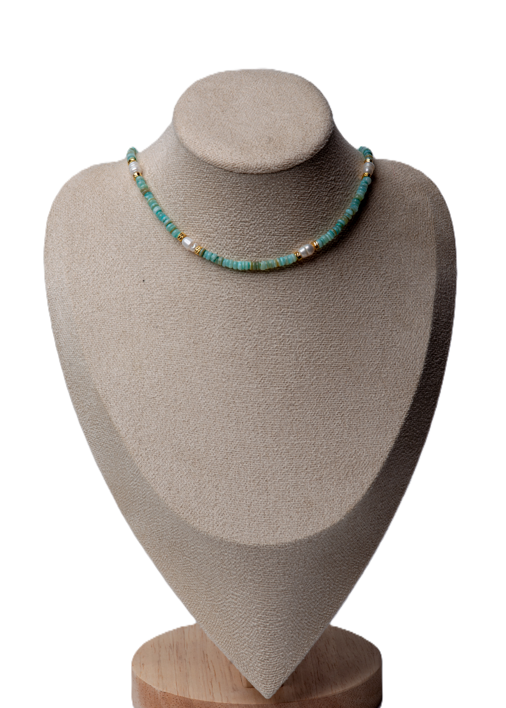 მარგალიტის და სადაფის ყელსაბამი N250026