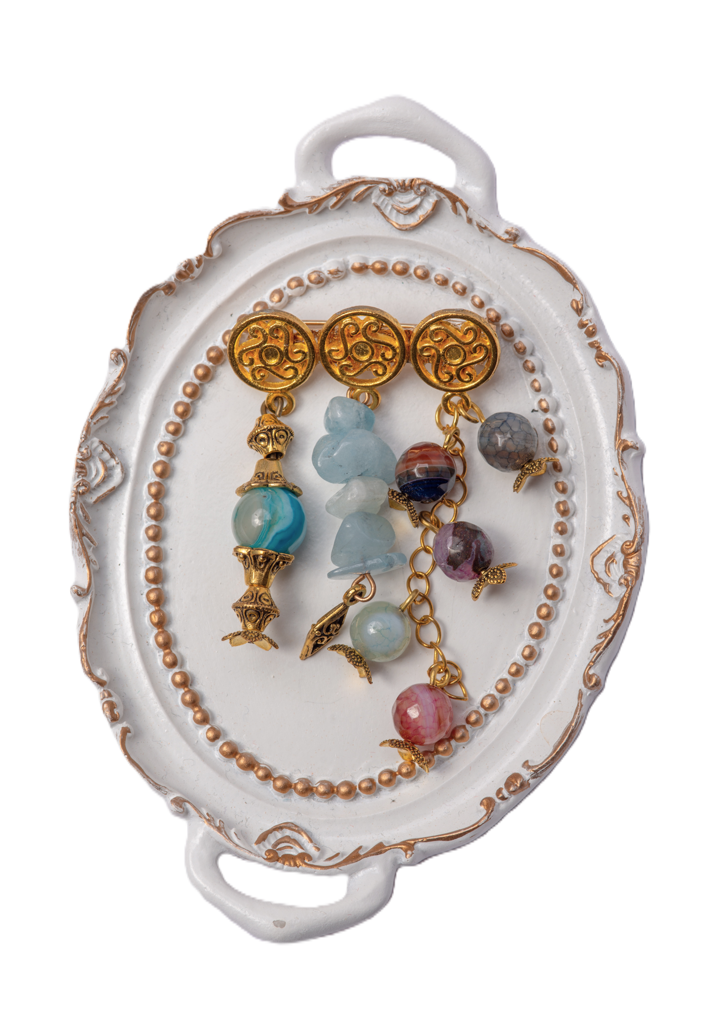 აქვამარინის და აქატის ბროში A250002