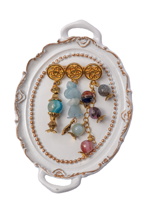 აქვამარინის და აქატის ბროში A250002