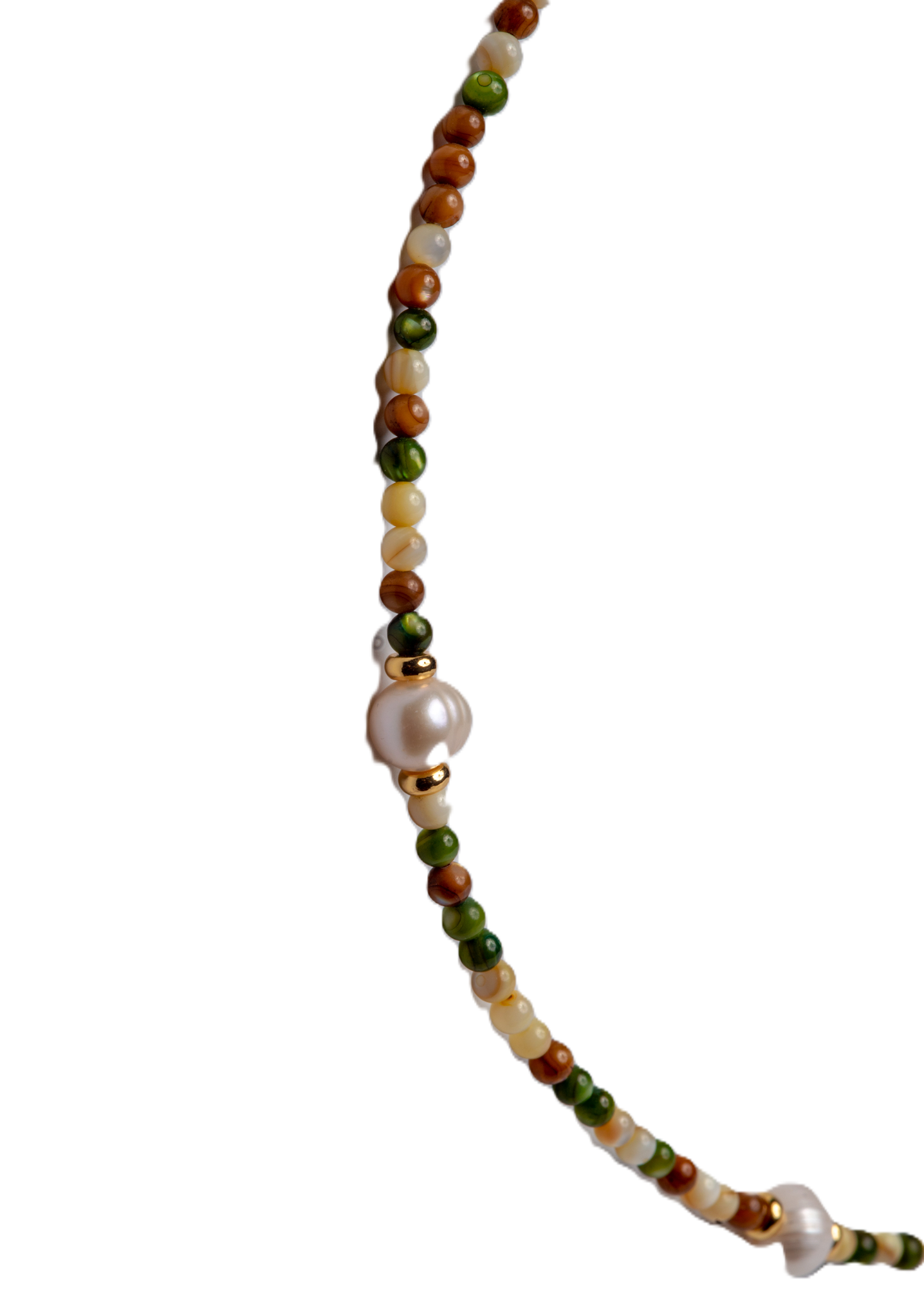 მარგალიტის და სადაფის ყელსაბამი N250004