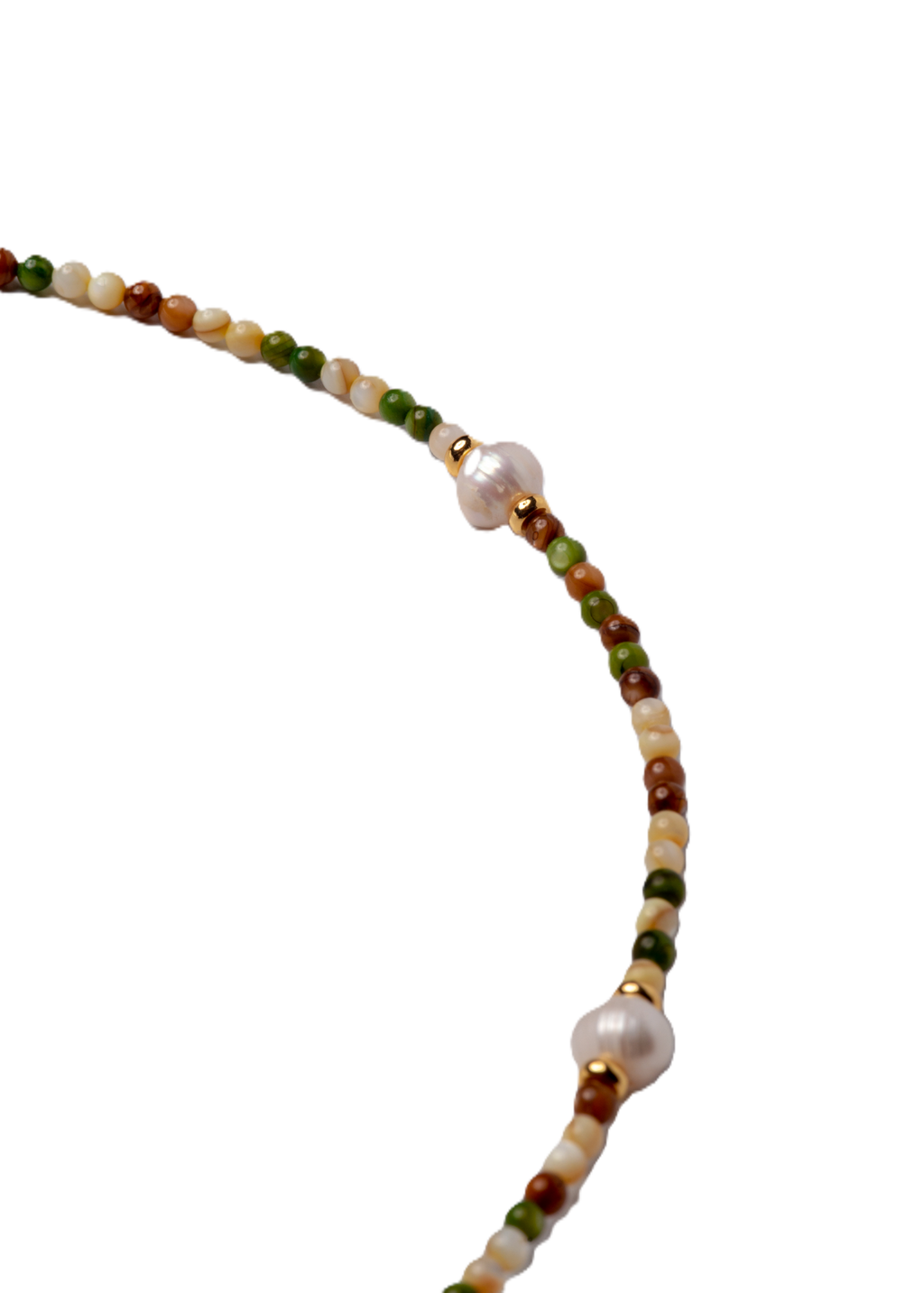 მარგალიტის და სადაფის ყელსაბამი N250004