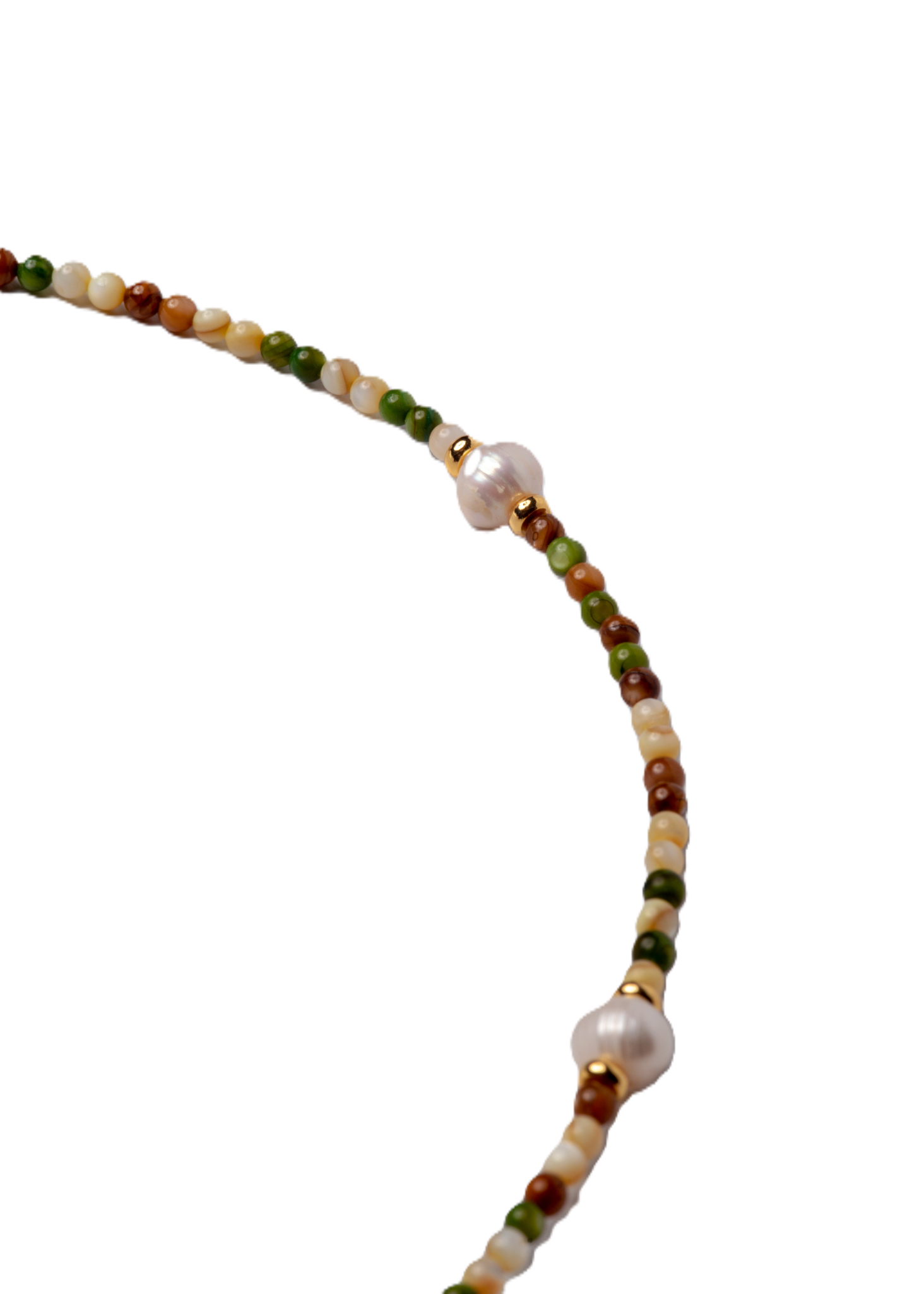 მარგალიტის და სადაფის ყელსაბამი N250004