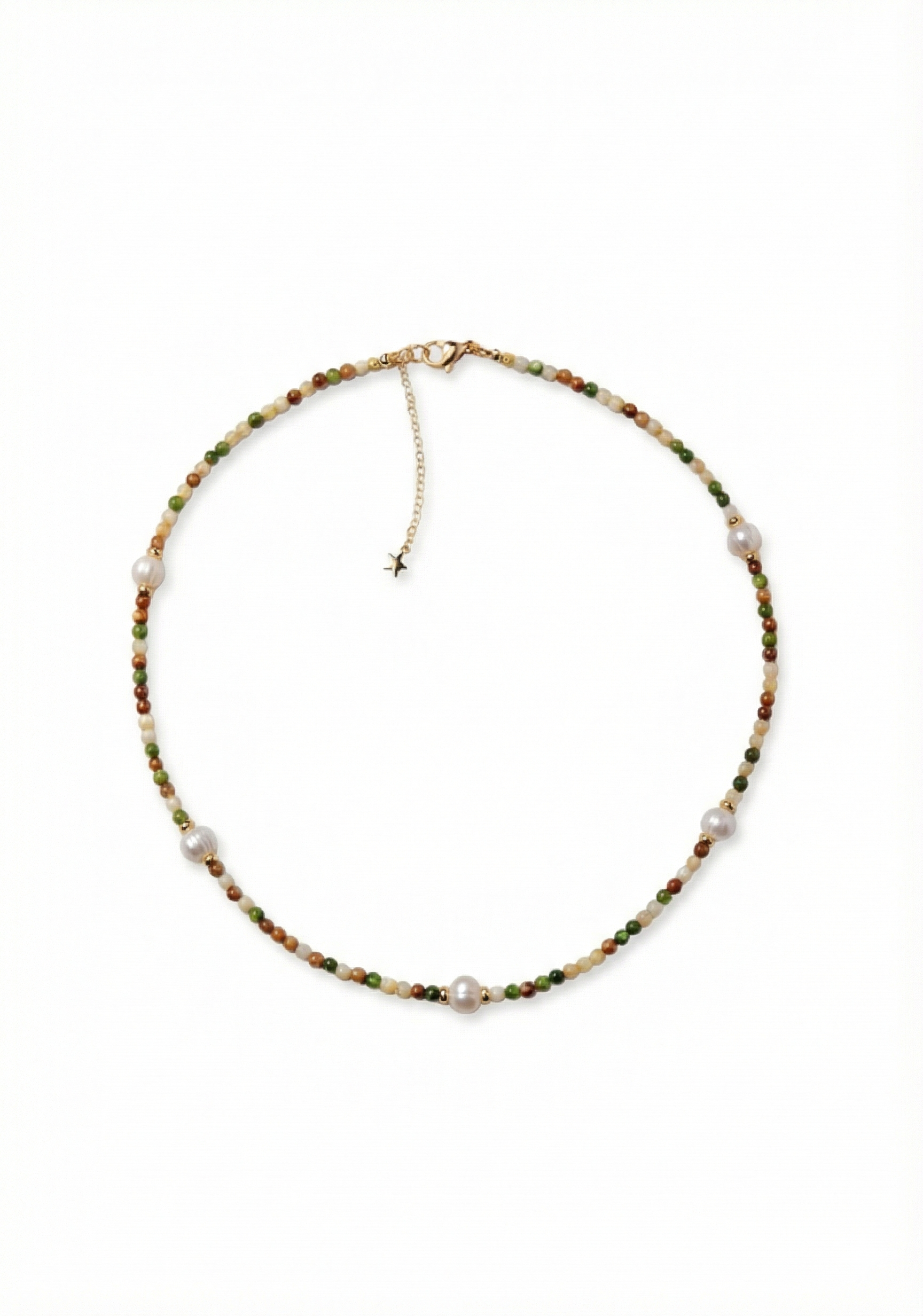 მარგალიტის და სადაფის ყელსაბამი N250004